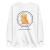 unisex-premium-sweatshirt-white-front-6a1830ded6d4a.jpg Hamster Wheel Sweatshirt