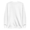 unisex-premium-sweatshirt-white-front-6a1844f912938.jpg Horse Heartbeat Sweatshirt