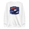 unisex-premium-sweatshirt-white-front-6a1847ae4be6a.jpg Panda Under Rain Sweatshirt