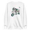 unisex-premium-sweatshirt-white-front-6a1847f3063f4.jpg Panda Taxi Sweatshirt
