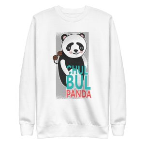 unisex-premium-sweatshirt-white-front-6a1848ed29abf.jpg Chulbul Panda Sweatshirt