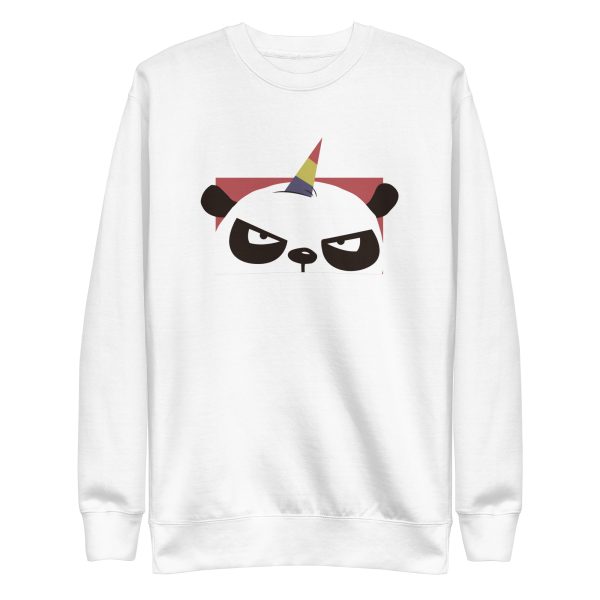 unisex-premium-sweatshirt-white-front-6a1849c46476e.jpg Unicorn Ninja Sweatshirt