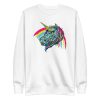 unisex-premium-sweatshirt-white-front-6a18fbc235273.jpg Creepy Unicorn Sweatshirt