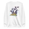 unisex-premium-sweatshirt-white-front-6a193dd825699.jpg Screen Printing Panda Sweatshirt