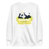 unisex-premium-sweatshirt-white-front-6a194d3417fa4.jpg Panda Nap Sweatshirt