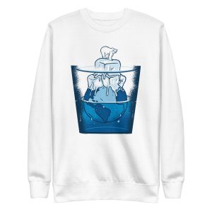 unisex-premium-sweatshirt-white-front-6a19607fc0895.jpg Ice Bear Sweatshirt