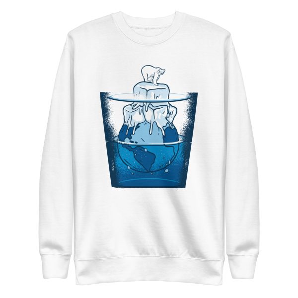 unisex-premium-sweatshirt-white-front-6a19607fc0895.jpg Ice Bear Sweatshirt