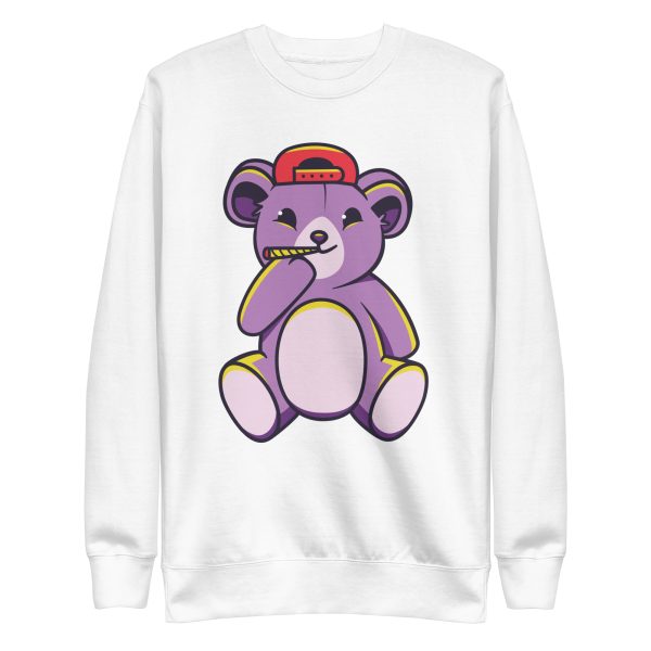 unisex-premium-sweatshirt-white-front-6a19623fa98f9.jpg Teddy Bear Joint Sweatshirt