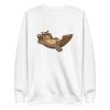 unisex-premium-sweatshirt-white-front-6a1962891a7eb.jpg Relaxing Bear Sweatshirt