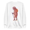 unisex-premium-sweatshirt-white-front-6a1963a5d0214.jpg Hiking Bear Sweatshirt