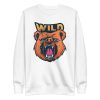 unisex-premium-sweatshirt-white-front-6a196598b0e95.jpg Wild Bear Sweatshirt