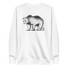 unisex-premium-sweatshirt-white-front-6a196a3361005.jpg Grizzly Bear Sweatshirt