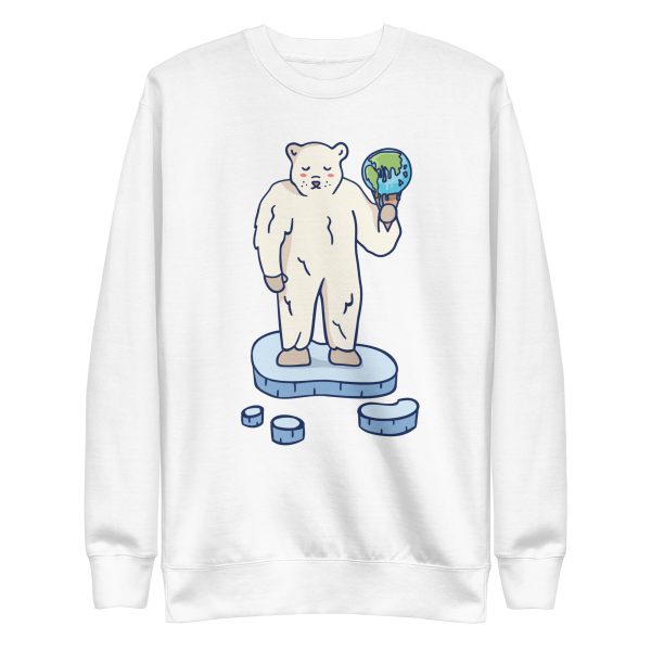 Global Warming Polar Bear Sweatshirt