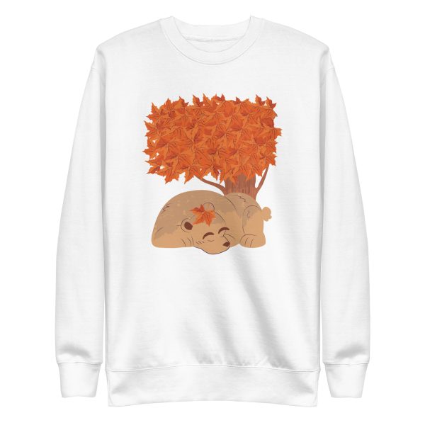 unisex-premium-sweatshirt-white-front-6a196ba3bd989.jpg Sleeping Bear Sweatshirt