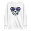 unisex-premium-sweatshirt-white-front-6a196be94902f.jpg Mandala Bear Sweatshirt
