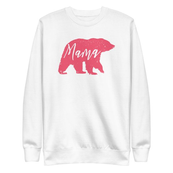unisex-premium-sweatshirt-white-front-6a196c2ced36d.jpg Mama Bear Sweatshirt