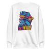 unisex-premium-sweatshirt-white-front-6a1982b99a8b1.jpg Wild Animals Sweatshirt