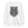 unisex-premium-sweatshirt-white-front-6a198ffa64f9c.jpg Wolf Head Sweatshirt