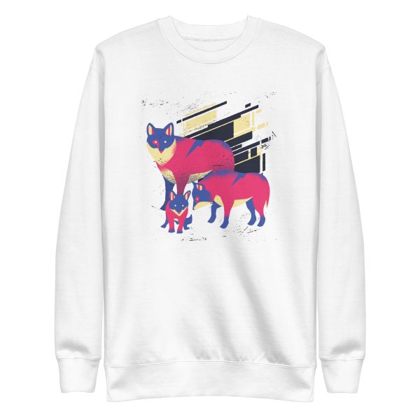 unisex-premium-sweatshirt-white-front-6a1a9b5d60253.jpg Wolf Family Sweatshirt