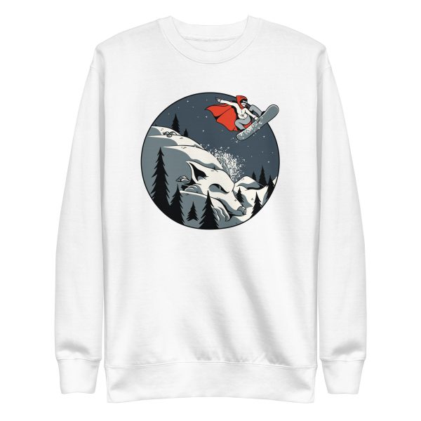 Red Hood Snowboard Sweatshirt