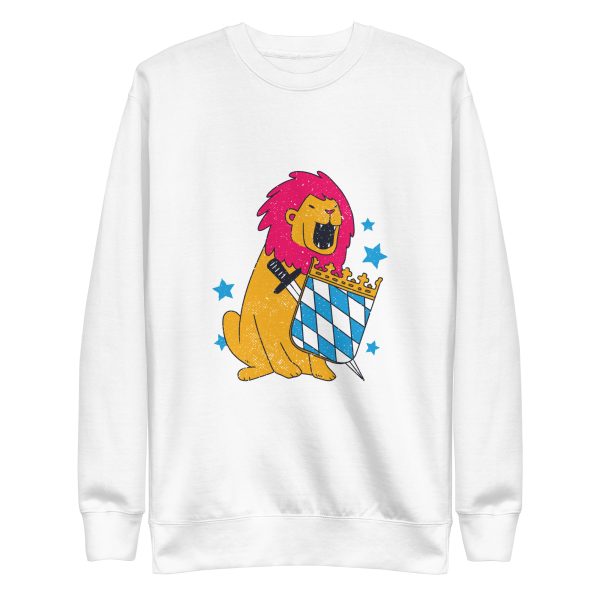unisex-premium-sweatshirt-white-front-6a1af638aff2b.jpg Bayern German Sweatshirt
