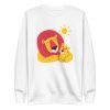 unisex-premium-sweatshirt-white-front-6a1bbb69b9b1a.jpg Lion Dad Son Sweatshirt