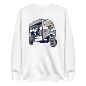 unisex-premium-sweatshirt-white-front-6a1bc51b16d0d.jpg Tuk Tuk Bears Sweatshirt