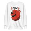 unisex-premium-sweatshirt-white-front-6a1bc72222013.jpg Bear Deer Sweatshirt