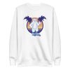 unisex-premium-sweatshirt-white-front-6a1bc8e52a423.jpg Roller Skating Bear Sweatshirt