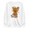 unisex-premium-sweatshirt-white-front-6a1bde8c790a6.jpg Cute Teddy Bear Sweatshirt