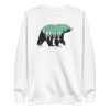 unisex-premium-sweatshirt-white-front-6a1bdf438b249.jpg Bear Forest Sweatshirt