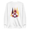 unisex-premium-sweatshirt-white-front-6a1be00266d1e.jpg Bear Mountain Geometric Sweatshirt