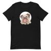 unisex-staple-t-shirt-black-front-6a16534cc6712.jpg Pug and Donut T-Shirt