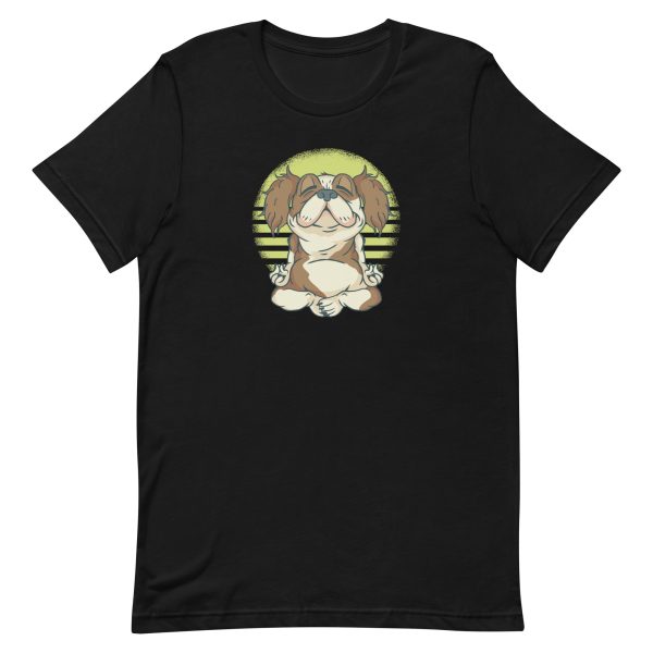 unisex-staple-t-shirt-black-front-6a165ba37c135.jpg Cavalier Yoga T-Shirt