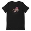 unisex-staple-t-shirt-black-front-6a165ca9d5db1.jpg Football Dog T-Shirt