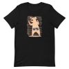 unisex-staple-t-shirt-black-front-6a165d727b030.jpg Funny Dog Tail Sunglasses T-Shirt