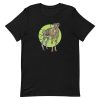 unisex-staple-t-shirt-black-front-6a165f28c5dc5.jpg Greyhound Dog Cyborg T-Shirt