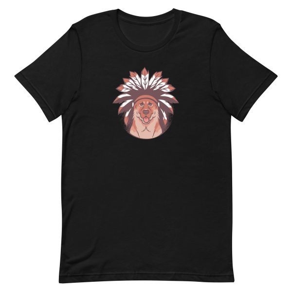 unisex-staple-t-shirt-black-front-6a168596dca39.jpg German Shepherd Native T-Shirt