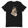 unisex-staple-t-shirt-black-front-6a1685f719aaa.jpg German Shepherd Dog T-Shirt