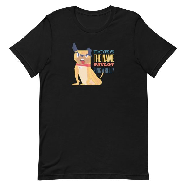 unisex-staple-t-shirt-black-front-6a16864ae946b.jpg Pavlog Dog T-Shirt