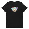 unisex-staple-t-shirt-black-front-6a1686a656706.jpg Easter Dog T-Shirt