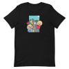 unisex-staple-t-shirt-black-front-6a1687680a1a7.jpg Running From Dog T-Shirt