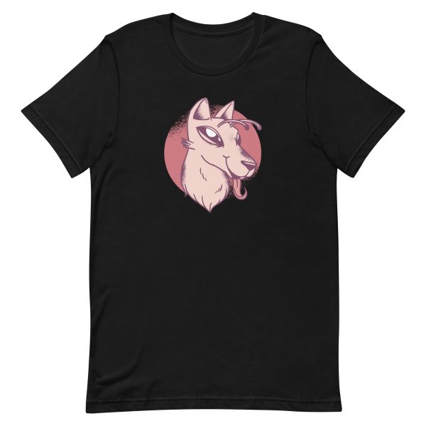 unisex-staple-t-shirt-black-front-6a168a2e62849.jpg Alien Dog T-Shirt