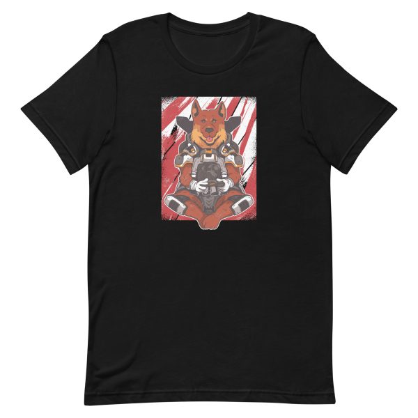 unisex-staple-t-shirt-black-front-6a168bcd559b6.jpg German Shepherd Apex T-Shirt