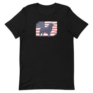 unisex-staple-t-shirt-black-front-6a168dd63a952.jpg American Dog T-Shirt