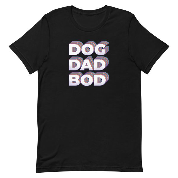 unisex-staple-t-shirt-black-front-6a168e3870a7b.jpg Dog Dad Bod T-Shirt