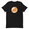unisex-staple-t-shirt-black-front-6a1692b0e65a8.jpg Yoga Dog T-Shirt