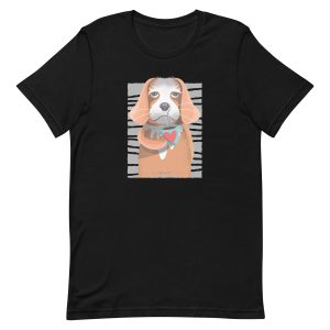 unisex-staple-t-shirt-black-front-6a169480a2141.jpg Cavalier King Charles Coffee T-Shirt