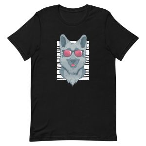 unisex-staple-t-shirt-black-front-6a1694d50f1a3.jpg Cool German Shepherd T-Shirt