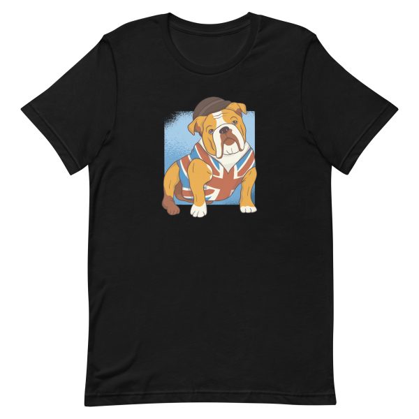 unisex-staple-t-shirt-black-front-6a16c644c95a2.jpg British Bulldog T-Shirt